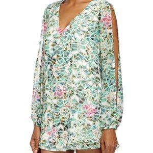 Lovers + friends Gracie split sleeve dress